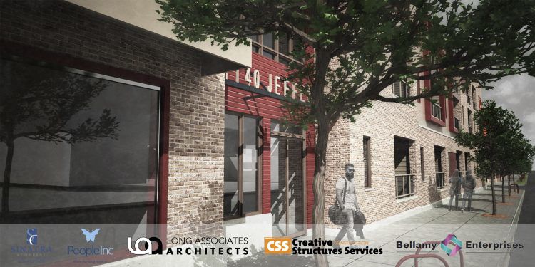 1140 Jefferson Closeup Entry Shot